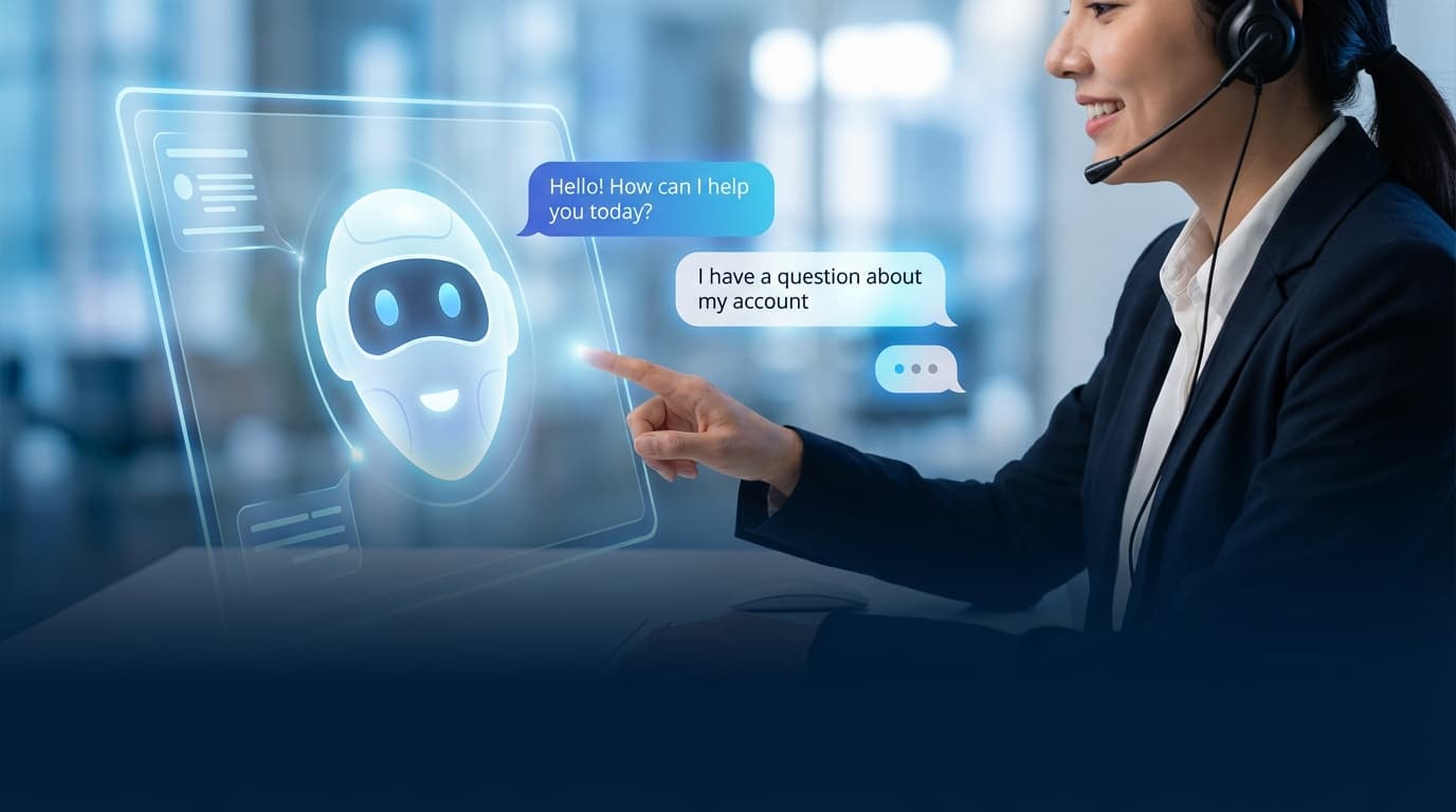 AI Chatbot Background