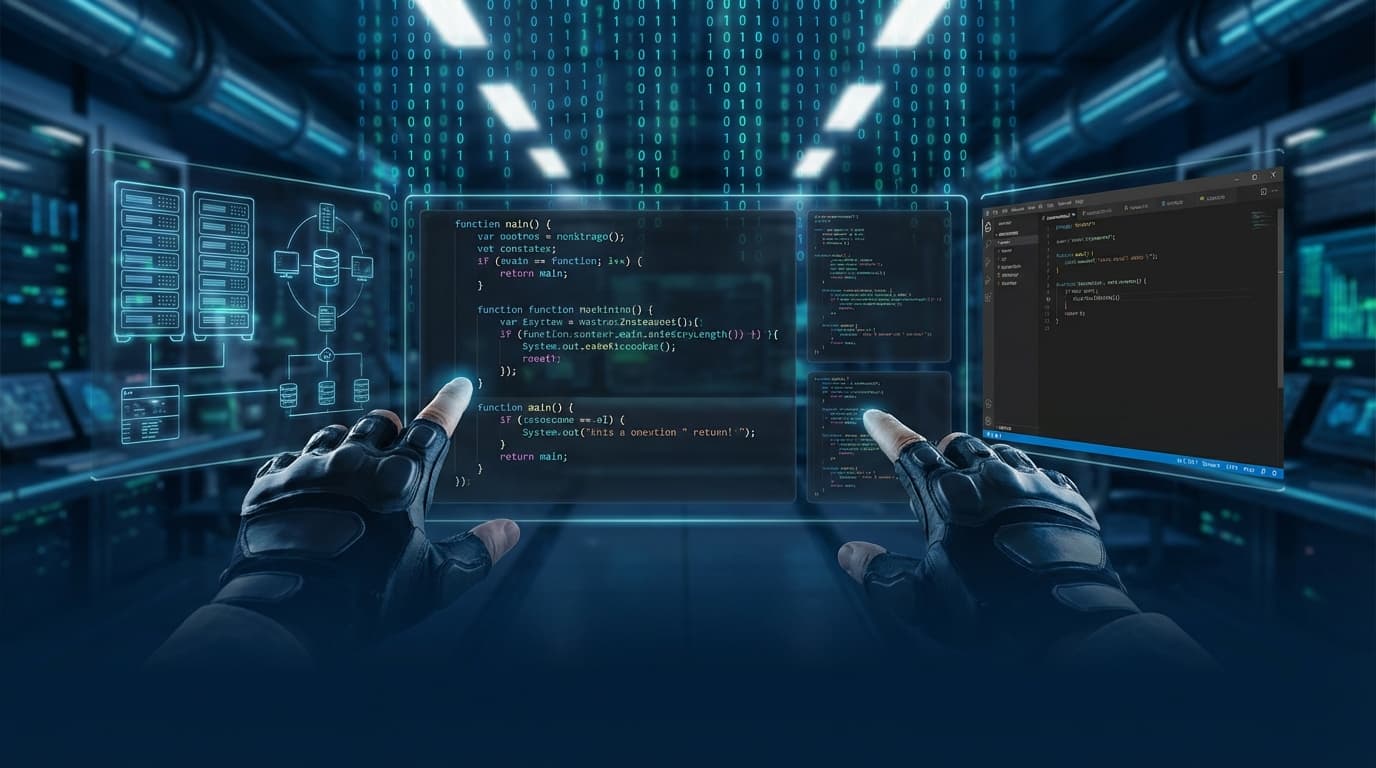 AI Web Development Background