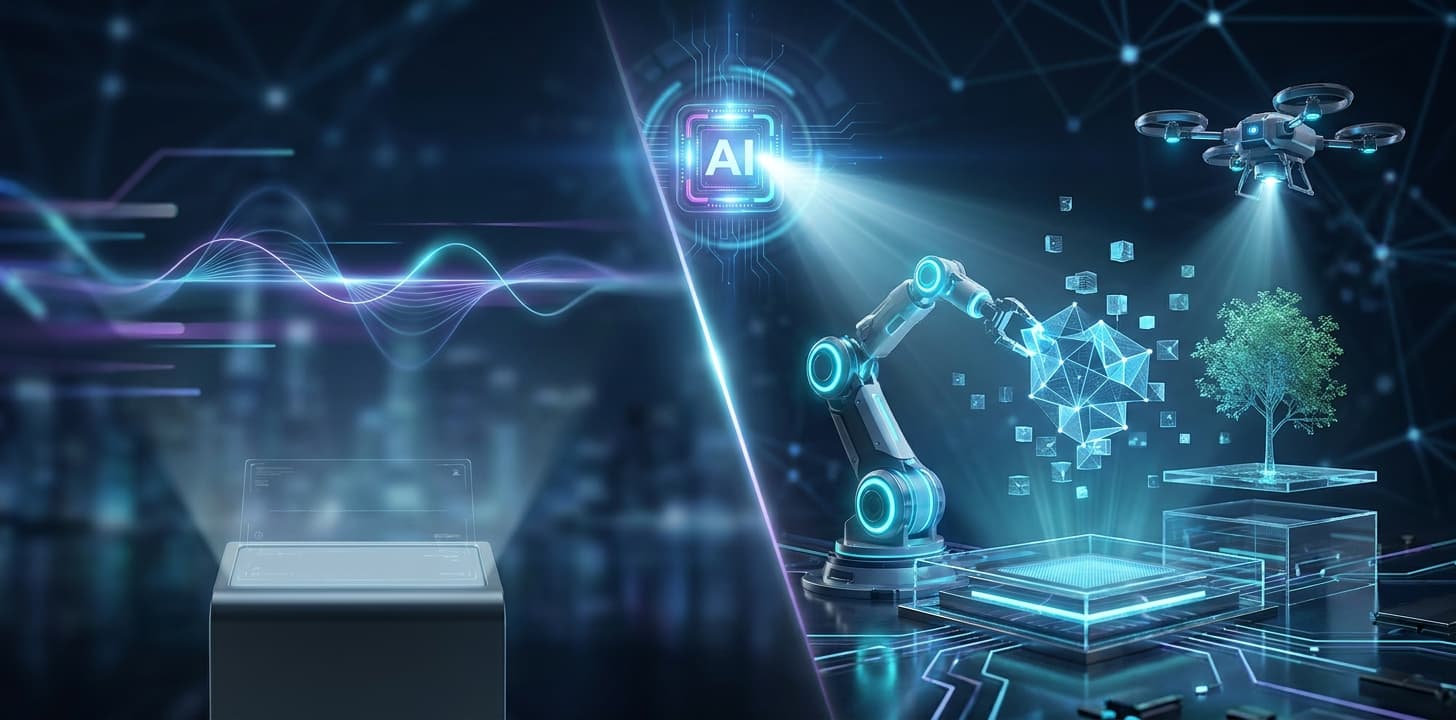 The era of "talking" to AI is officially over. We have entered the era of AI "doing."