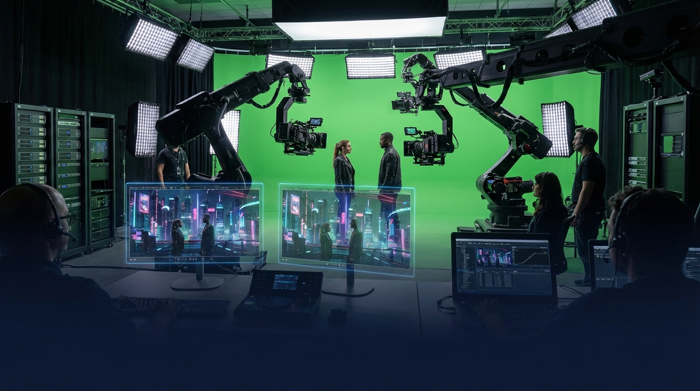 AI Video Generation Background